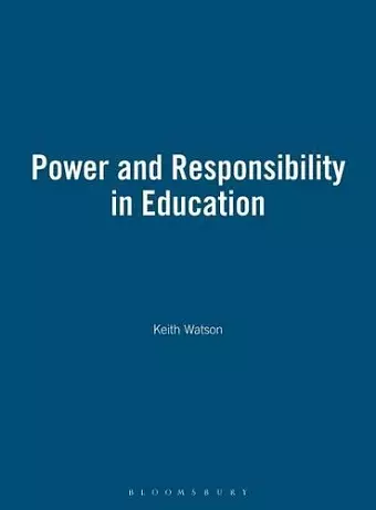 Power and Responsibility in Education cover