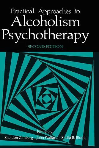 Practical Approaches to Alcoholism Psychotherapy cover