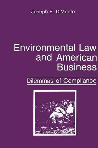 Environmental Law and American Business cover
