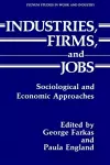 Industries, Firms, and Jobs cover