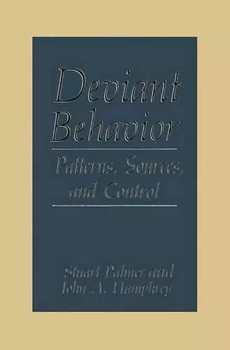 Deviant Behavior cover