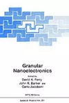 Granular Nanoelectronics cover