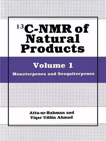 13C-NMR of Natural Products cover