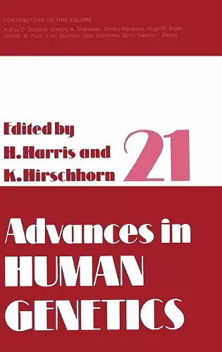 Advances in Human Genetics cover