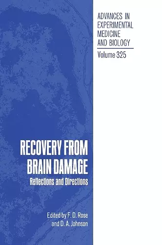 Recovery from Brain Damage cover