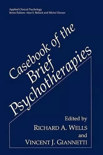 Casebook of the Brief Psychotherapies cover