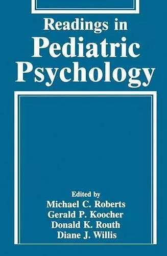 Readings in Pediatric Psychology cover