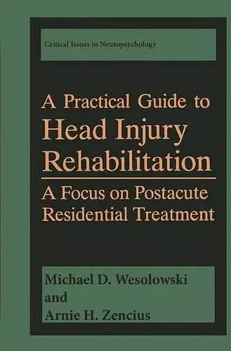 A Practical Guide to Head Injury Rehabilitation cover