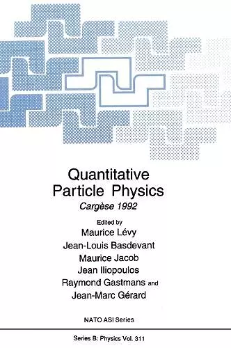 Quantitative Particle Physics cover