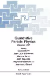 Quantitative Particle Physics cover