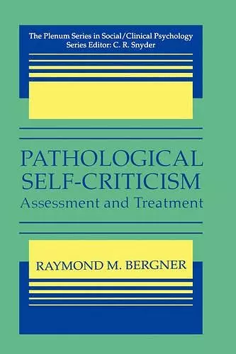 Pathological Self-Criticism cover