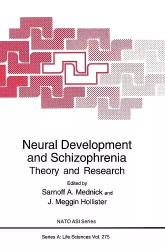 Neural Development and Schizophrenia cover