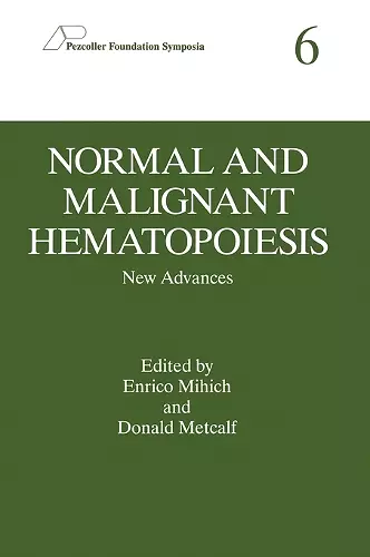 Normal and Malignant Hematopoieses cover