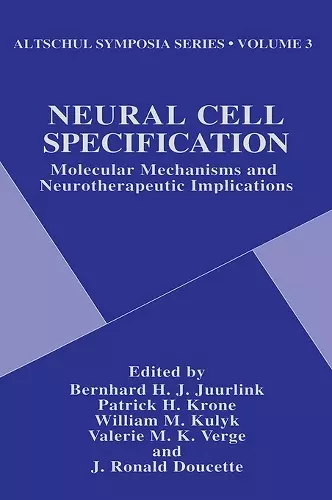 Neural Cell Specification cover