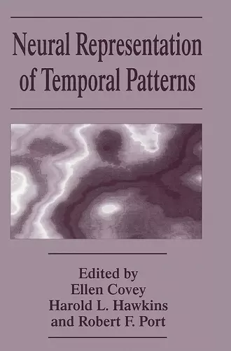 Neural Representation of Temporal Patterns cover