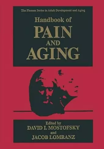 Handbook of Pain and Aging cover