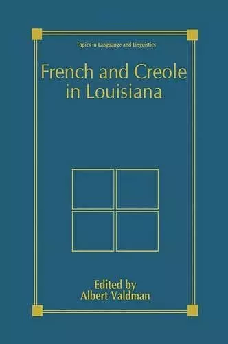 French and Creole in Louisiana cover