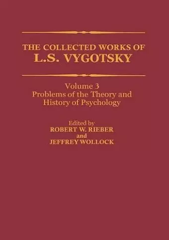 The Collected Works of L. S. Vygotsky cover