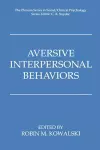 Aversive Interpersonal Behaviors cover