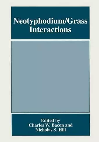 Neotyphodium/Grass Interactions cover