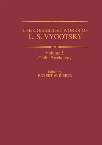 The Collected Works of L. S. Vygotsky cover