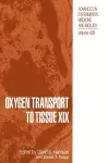 Oxygen Transport to Tissue XIX cover
