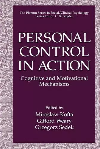 Personal Control in Action cover
