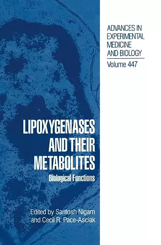 Lipoxygenases and Their Metabolites cover