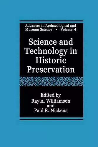 Science and Technology in Historic Preservation cover