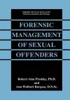 Forensic Management of Sexual Offenders cover