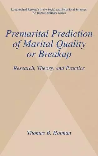 Premarital Prediction of Marital Quality or Breakup cover