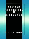 Systems Approaches to Management cover