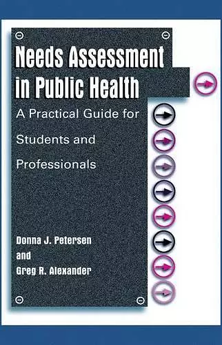 Needs Assessment in Public Health cover