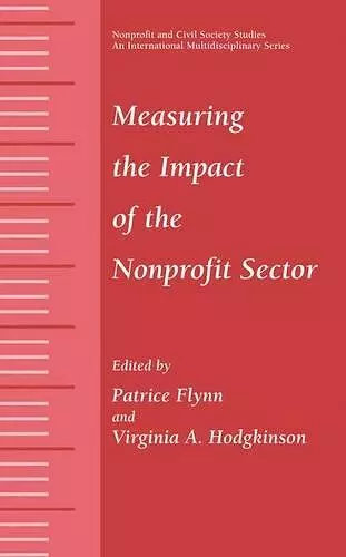 Measuring the Impact of the Nonprofit Sector cover