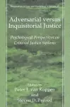 Adversarial versus Inquisitorial Justice cover