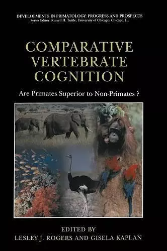 Comparative Vertebrate Cognition cover