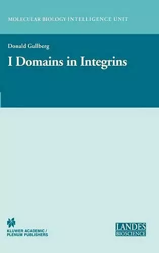 I Domains in Integrins cover