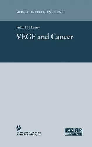 VEGF and Cancer cover