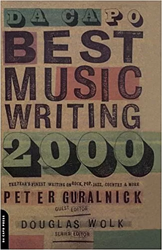 Da Capo Best Music Writing 2000 cover