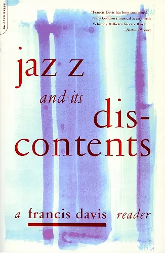 Jazz And Its Discontents cover