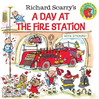 Richard Scarry's A Day at the Fire Station cover