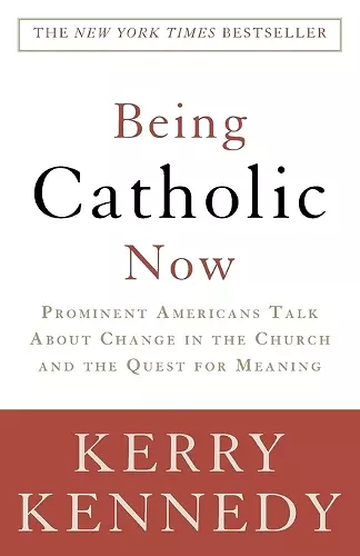 Being Catholic Now cover