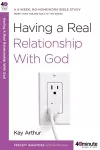 Having a Real Relationship with God cover