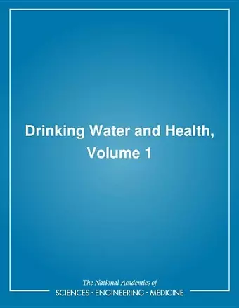 Drinking Water and Health, cover