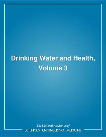 Drinking Water and Health, cover