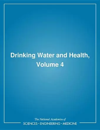 Drinking Water and Health, cover