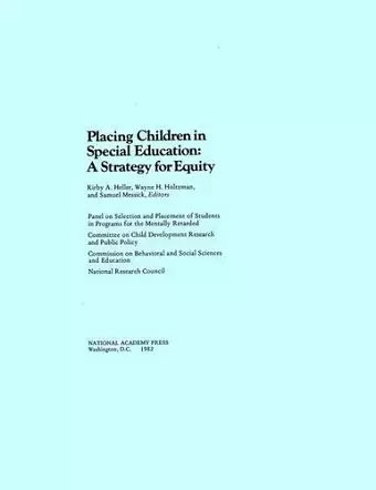 Placing Children in Special Education cover