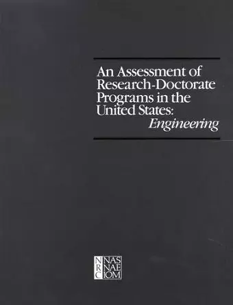An Assessment of Research-Doctorate Programs in the United States cover