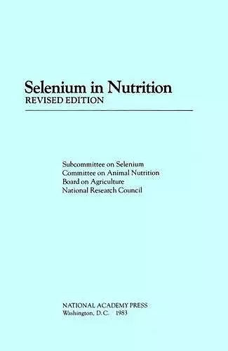 Selenium in Nutrition, cover