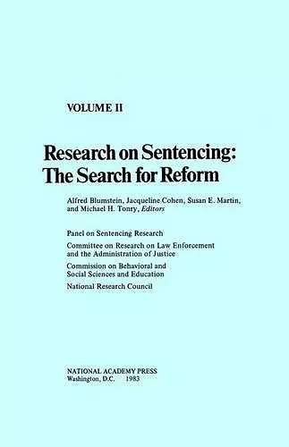 Research on Sentencing cover